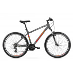 Horský bicykel Romet Rambler 27,5" R7.0 LTD grafitovo-strieborno-červený 17" 